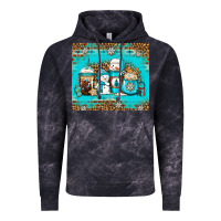 Cloud Black winter snowman coffee Vintage Hoodie - Jasminsmagicworld