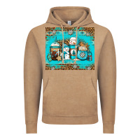 Vintage Coffee winter snowman coffee Vintage Hoodie - Jasminsmagicworld