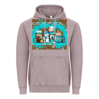 Vintage Zinc winter snowman coffee Vintage Hoodie - Jasminsmagicworld