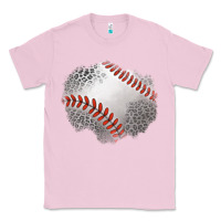 Bubblegum Pink leopard baseball patch Classic Tee - Jasminsmagicworld