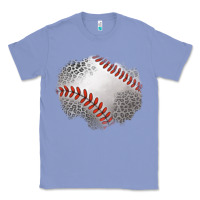 Colony Blue leopard baseball patch Classic Tee - Jasminsmagicworld