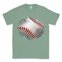 Sage leopard baseball patch Classic Tee - Jasminsmagicworld