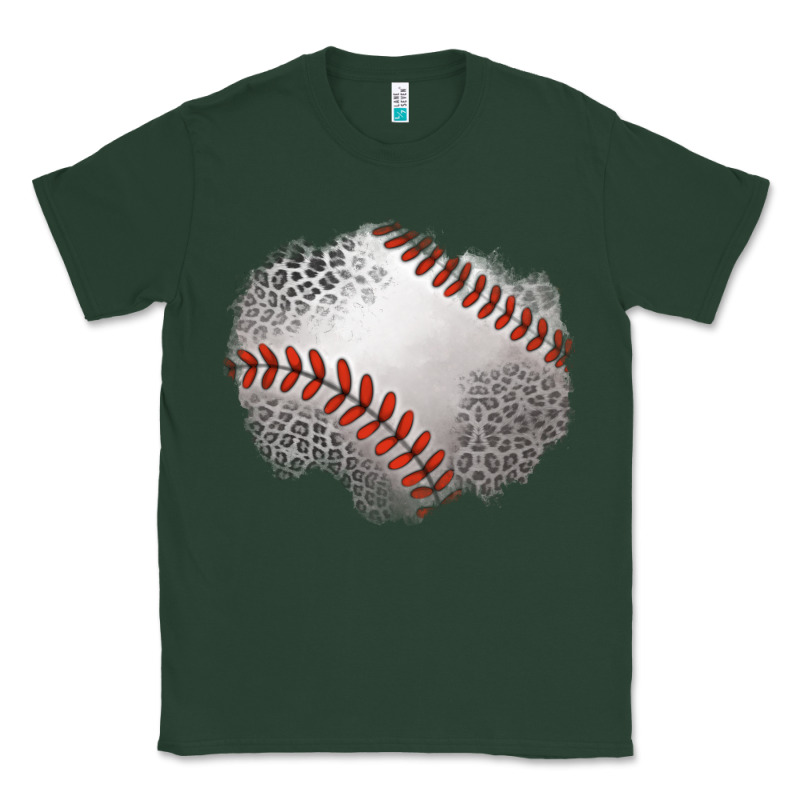 Leopard Baseball Patch Classic Tee by Jasminsmagicworld | Teevron