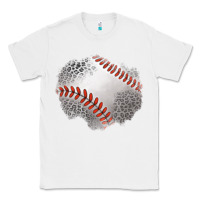 White leopard baseball patch Classic Tee - Jasminsmagicworld