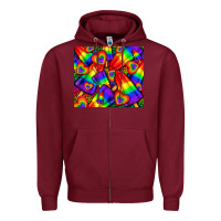 Burgundy Western LGBTQ+ Pride Squad tumbler Zipper Hoodie - BundleAndBundleShop