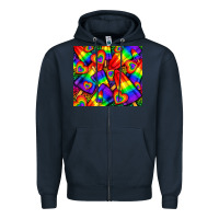 Navy Western LGBTQ+ Pride Squad tumbler Zipper Hoodie - BundleAndBundleShop