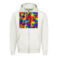 Oatmeal Heather Western LGBTQ+ Pride Squad tumbler Zipper Hoodie - BundleAndBundleShop