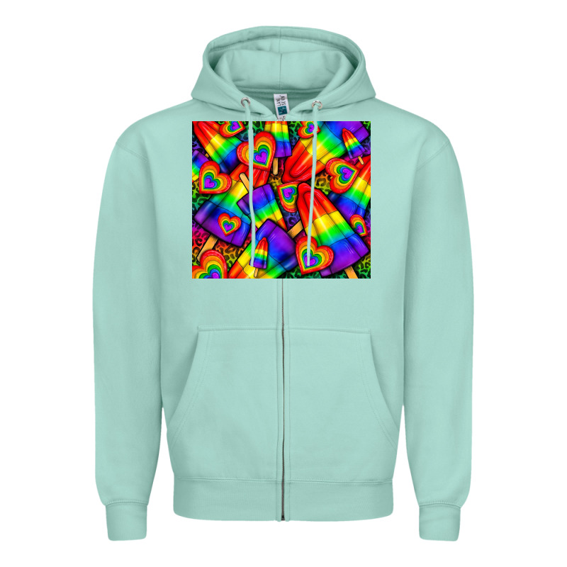 Western Lgbtq+ Pride Squad Tumbler Zipper Hoodie by BundleAndBundleShop | Teevron