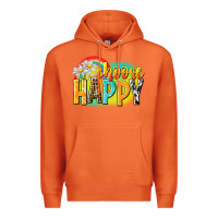 Carrot Choose happy Premium Hoodie - NancyCooperArtShop