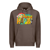 Coffee Choose happy Premium Hoodie - NancyCooperArtShop