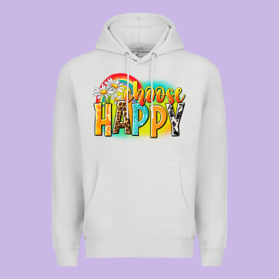 Choose Happy Premium Hoodie Designed By Nancycooperartshop