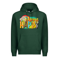 Sports Green Choose happy Premium Hoodie - NancyCooperArtShop