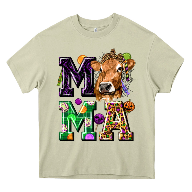 Mama Cow Halloween Heavy Core Tee by texasbilliewilder | Teevron