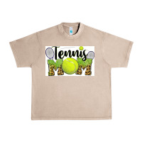 French Oak tennis mom Urban Heavy Tee - BarkalooDesign