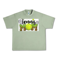 Oil Green tennis mom Urban Heavy Tee - BarkalooDesign