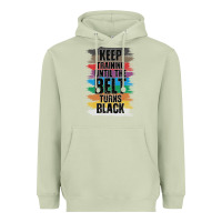 Matcha Black Belt Martial Art Training Karate TaeKwonDo Heavyweight Hoodie - Bettercallsaul