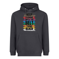 Smoke Black Belt Martial Art Training Karate TaeKwonDo Heavyweight Hoodie - Bettercallsaul