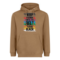 Toasted Coconut Black Belt Martial Art Training Karate TaeKwonDo Heavyweight Hoodie - Bettercallsaul