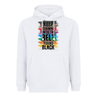 White Black Belt Martial Art Training Karate TaeKwonDo Heavyweight Hoodie - Bettercallsaul