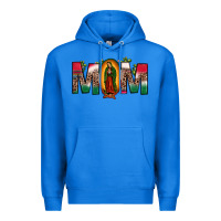 True Royal mexican flag our lady of guadalupe mom leopard Premium Hoodie - JahusDesignShop