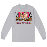 Moon Dust 100 paw some days of school Long Sleeve Tee - MaliasSmallBusiness