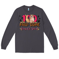 Smoke 100 paw some days of school Long Sleeve Tee - MaliasSmallBusiness