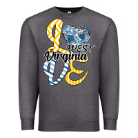 Charcoal Heather Love West Virginia Premium Sweatshirt - Bettercallsaul