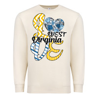 Sandshell Love West Virginia Premium Sweatshirt - Bettercallsaul