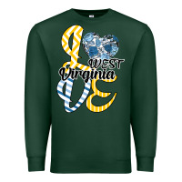 Sports Green Love West Virginia Premium Sweatshirt - Bettercallsaul