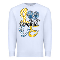 White Love West Virginia Premium Sweatshirt - Bettercallsaul