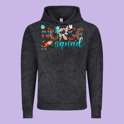 Nurse Squad Vintage Hoodie Designed By Bundleandbundleshop