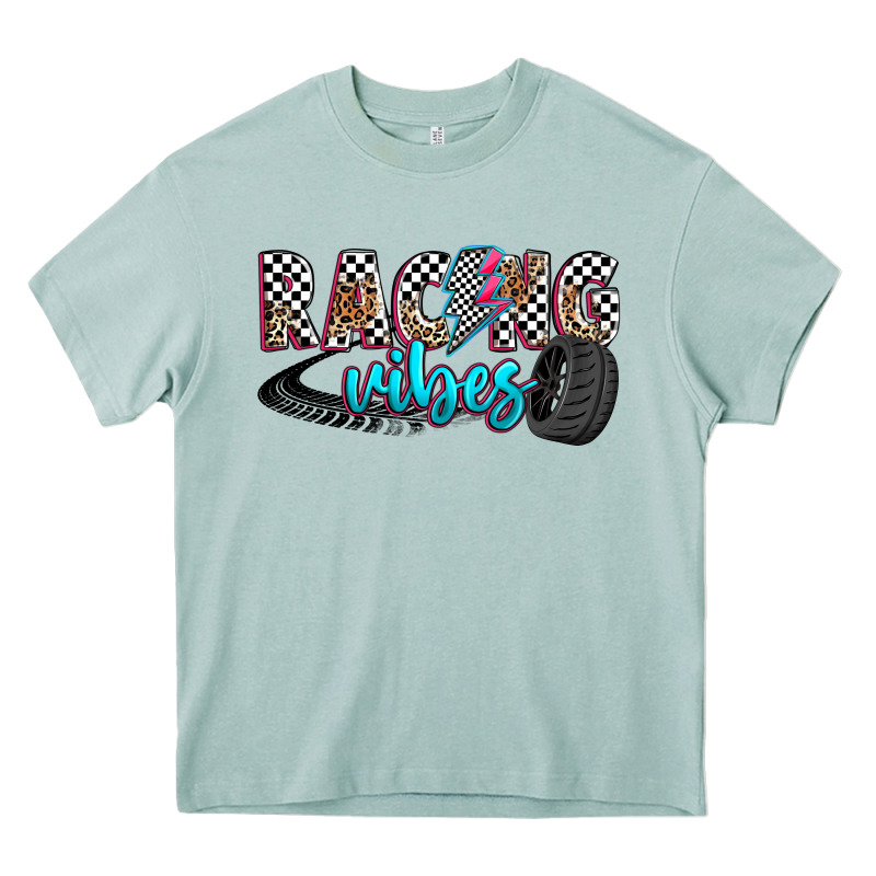 Racing Vibes Heavy Core Tee by Zillion Design Studio | Teevron