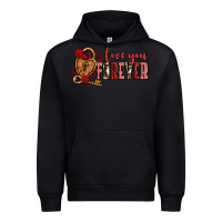 Black love you forever olivia Urban Hoodie - OliviaCreatesArt