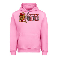 Fuchsia Pink love you forever olivia Urban Hoodie - OliviaCreatesArt