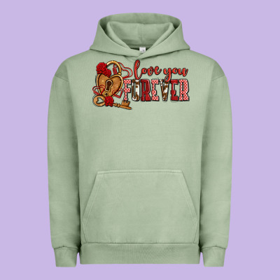 Love You Forever Olivia Urban Hoodie Designed By Oliviacreatesart