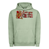 Pigment Oil Green love you forever olivia Urban Hoodie - OliviaCreatesArt