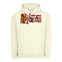 Pigment Pistachio love you forever olivia Urban Hoodie - OliviaCreatesArt