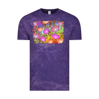 Cloud Purple colourful pumpkin background Vintage Tee - AdoDesignShop
