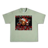 Oil Green joy shaggy cow christmas Urban Heavy Tee - Jasminsmagicworld