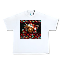 White joy shaggy cow christmas Urban Heavy Tee - Jasminsmagicworld