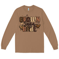 Toasted Coconut brown sugar babe Long Sleeve Tee - MaliasSmallBusiness