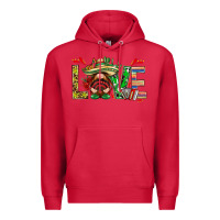 Cardinal Mexico love with gnome Premium Hoodie - NancyCooperArtShop