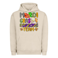 Pigment French Oak mardi gras drinking team with glasses olivia Urban Hoodie - OliviaCreatesArt