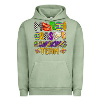 Pigment Oil Green mardi gras drinking team with glasses olivia Urban Hoodie - OliviaCreatesArt