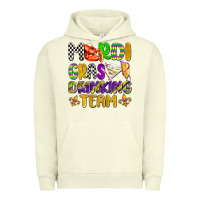 Pigment Pistachio mardi gras drinking team with glasses olivia Urban Hoodie - OliviaCreatesArt