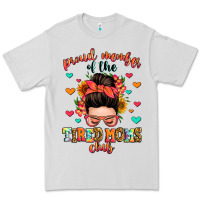 Dove Grey proud member of the tired moms club Premium Tee - Zillion Design Studio