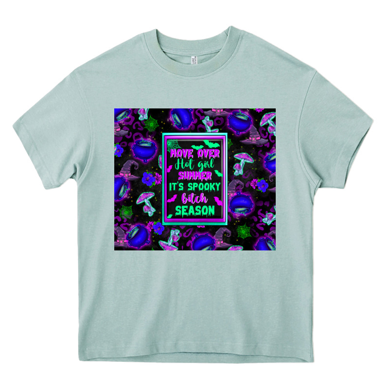 Move Over Hot Girl Summer It's Spooky Bitch Season Heavy Core Tee by texasbilliewilder | Teevron