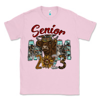 Bubblegum Pink Senior Mom 2023 Classic Tee - CowhideDigitalArt
