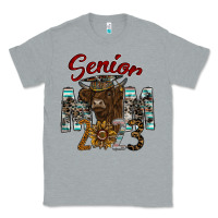 Heather Grey Senior Mom 2023 Classic Tee - CowhideDigitalArt
