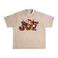 French Oak joy christmas shaggy cow Urban Heavy Tee - Jasminsmagicworld
